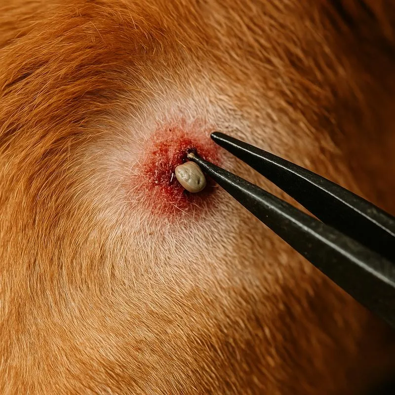 Czy kleszcz może wniknąć pod skórę psa? Odpowiedzi na najważniejsze pytania