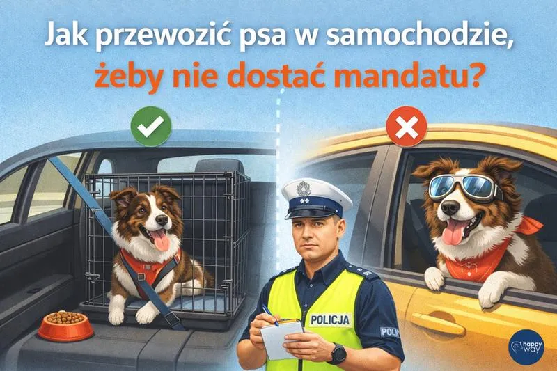 Bezpieczne przewożenie psa