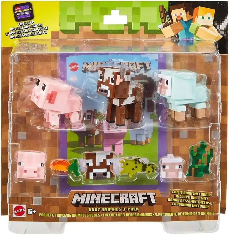 Karmienie zwierząt w Minecraft