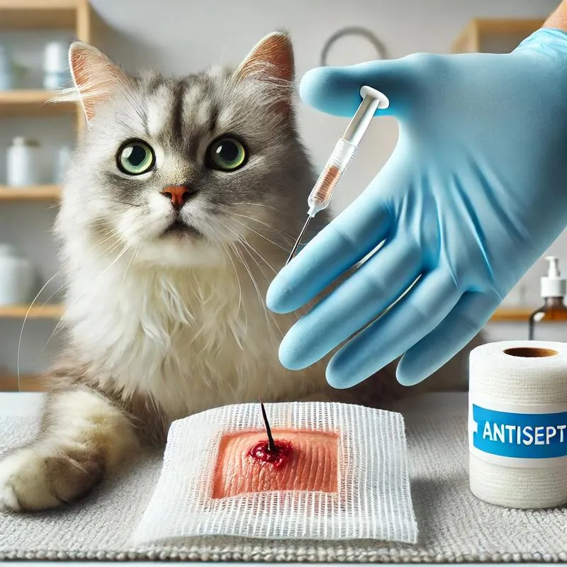 Naturalne środki na rany kota