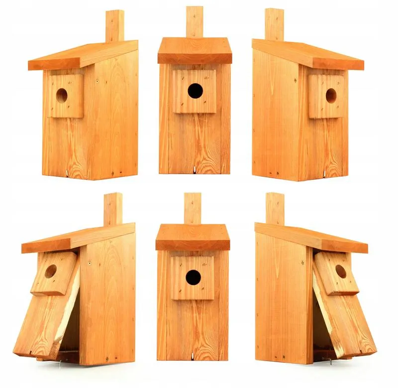 Porównanie materiałów budek lęgowych