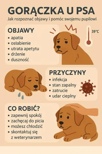 Prawidłowa temperatura psa