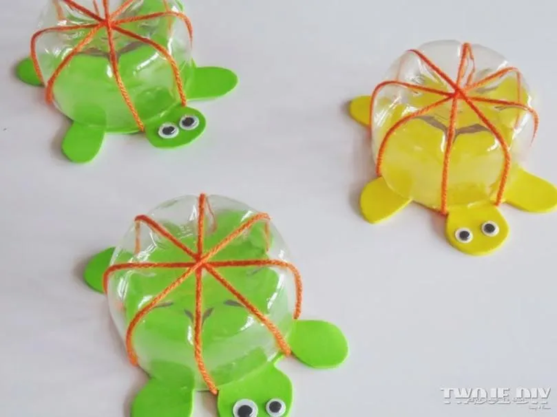 Przytulanka żółw z włóczki